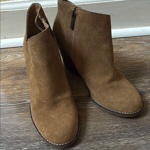Lucky Brand Tan/camel Ankle Boots  7.5